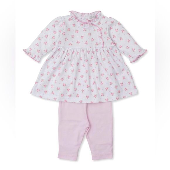 NWT KISSY KISSY ROSY TEA TIME LEGGING SET - Picture 1 of 6